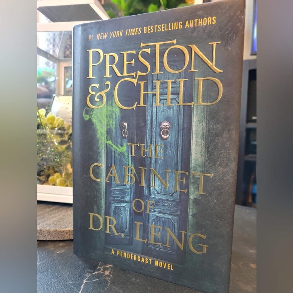 New York Times Bestselling Author Preston & Child The Cabinet of Dr Leng 1st Ed